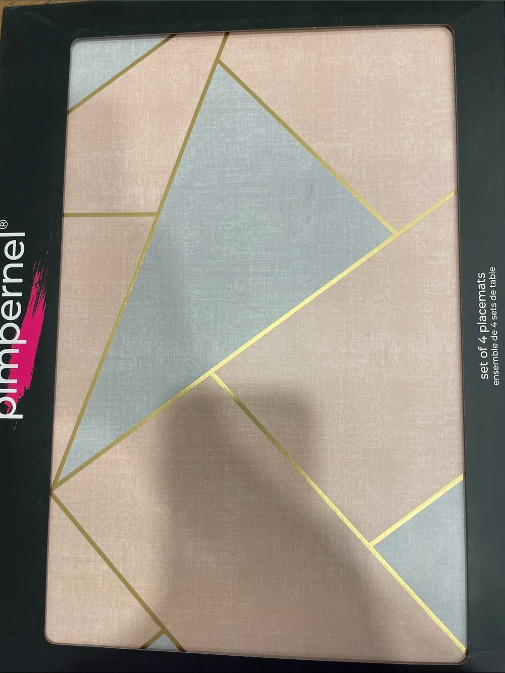 Pimpernel placements (urban chic)—set of 4